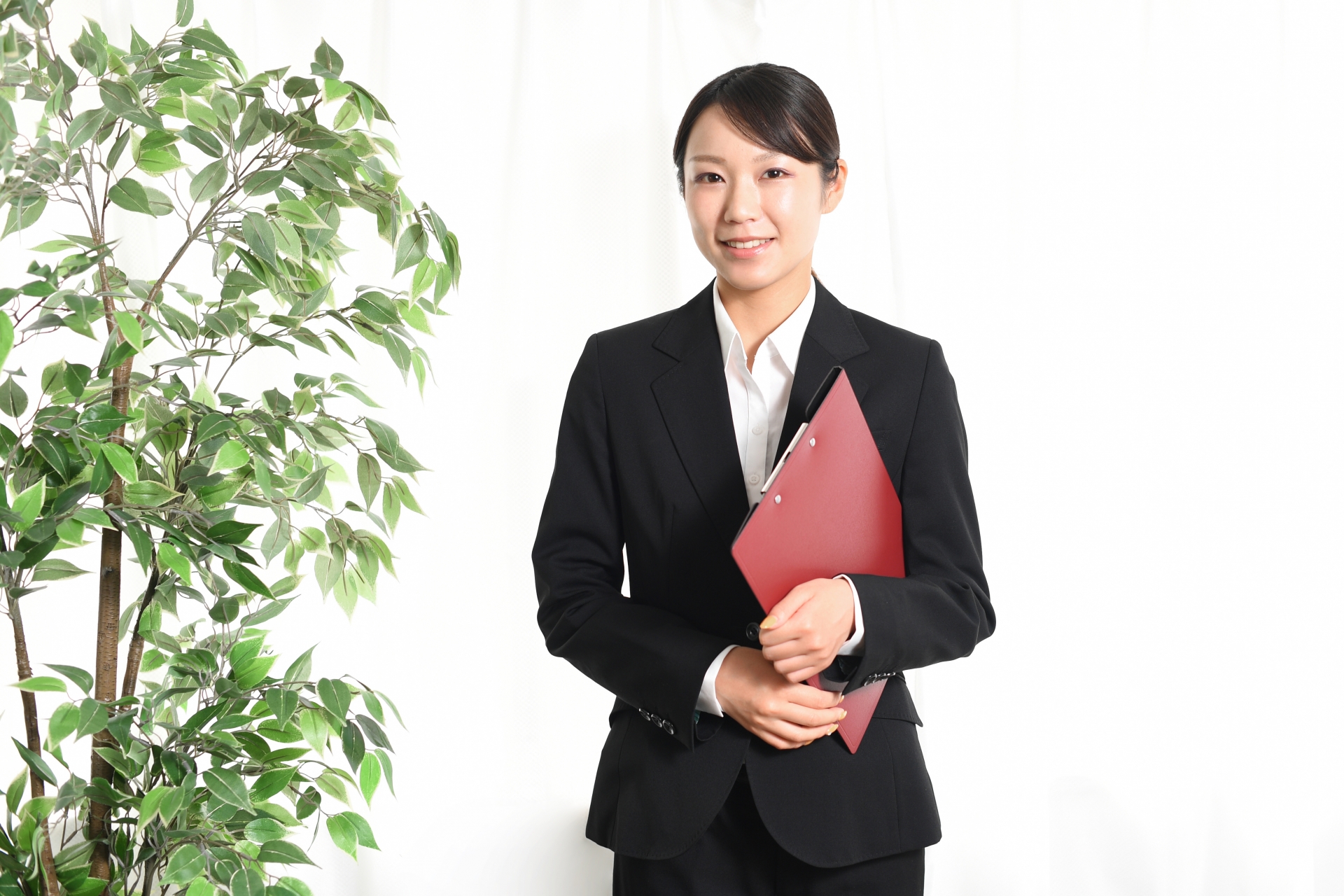 窓口の人の写真